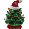 Best Pirce 😍 Evergreen Tampa Bay Buccaneers Green Tree & Santa Hat LED Light-Up Ornament 👏