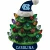 Coupon ⌛ Evergreen University Of North Carolina Green Tree & Santa Hat LED Light-Up Ornament 😍