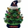 Outlet 😍 Evergreen Virginia Cavaliers Green Tree & Santa Hat LED Light-Up Ornament 🔔