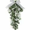 Best Pirce 💯 Evergreen Green & Silver Ornaments & Snowflakes Wall Art ✔️