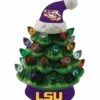 Buy ⭐ Evergreen Louisiana State University Green Tree & Santa Hat LED Light-Up Ornament 😍