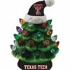 Best Sale 😀 Evergreen Texas Tech Green Tree & Santa Hat LED Light-Up Ornament ⌛