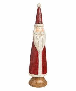 Wholesale ✨ Evergreen Red & White Vintage-Style Santa Statue - Set Of Two 💯 -Outlet Evergreen Shop zu107149871 alt 3 tm1658512656