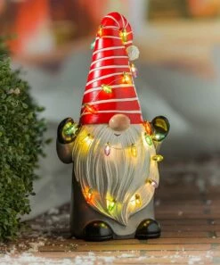 Best reviews of π Evergreen Red LED String Light Garden Gnome β€οΈ