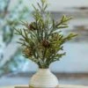 Top 10 🎉 Evergreen White & Green Snow Juniper Faux Potted Plant Décor 🧨