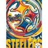 Best reviews of ✨ Evergreen Red & Blue Pittsburgh Steelers Justin Patten Suede Outdoor Flag 🧨