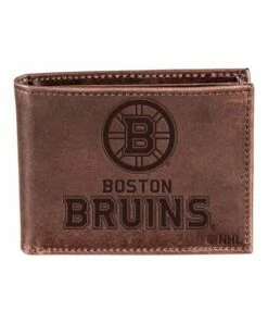 Top 10 ❤️ Evergreen Boston Bruins Logo Leather Bifold Wallet ⭐