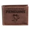 Brand new 🛒 Evergreen Pittsburgh Penguins Logo Leather Bifold Wallet 🌟