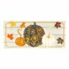 Best reviews of 🔥 Evergreen Black Patterned Pumpkins & Leaves Doormat Insert 🎁