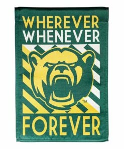 Cheapest 💯 Evergreen Baylor Bears Green 'Forever' Outdoor Flag 😍