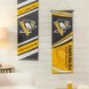 Cheapest 🤩 Evergreen Pittsburgh Penguins Banner Wall Art 🔔