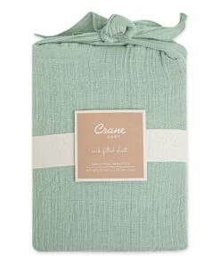 Buy 🎁 Crane Baby Evergreen Fitted Crib Sheet 👏