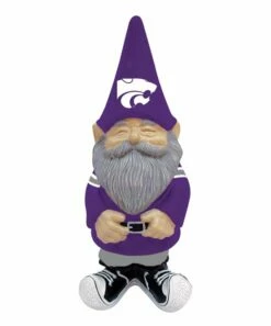 Promo 🔔 Evergreen Kansas State Wildcats Purple Garden Gnome 🎁