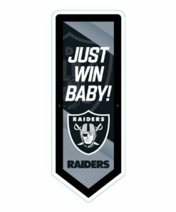 Coupon 😉 Evergreen Las Vegas Raiders 'Just Win' LED Pennant Wall Décor 😍