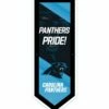 Best Pirce 😍 Evergreen Carolina Panthers 'Panthers' LED Pennant Wall Décor ⌛