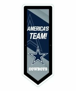 Deals 🎉 Evergreen Dallas Cowboys 'Team' LED Pennant Wall Décor 🛒