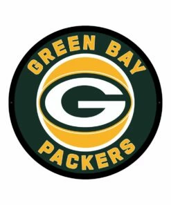 Cheapest 🔔 Evergreen Green Bay Packers Round LED Wall Décor ⭐
