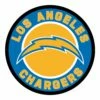 Buy 👏 Evergreen Los Angeles Chargers Round LED Wall Décor ⭐