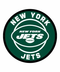 Budget ⌛ Evergreen New York Jets Round LED Wall Décor 😉