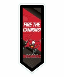 Flash Sale ✨ Evergreen Tampa Bay Buccaneers 'Cannons' LED Pennant Wall Décor 😀