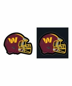 Cheap 😍 Evergreen Washington Commanders Helmet LED Wall Décor 😉