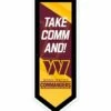 Buy 🥰 Evergreen Washington Commanders 'Take' LED Pennant Wall Décor ✔️