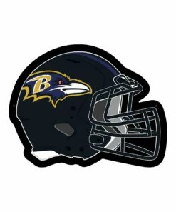 Hot Sale 🤩 Evergreen Baltimore Ravens Helmet LED Wall Décor 🛒
