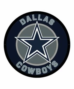 Best Pirce 🤩 Evergreen Dallas Cowboys Round LED Wall Décor 😉