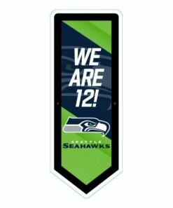 Discount 🔥 Evergreen Seattle Seahawks 'We Are 12' LED Pennant Wall Décor 🎉