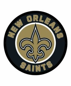 Coupon ✨ Evergreen New Orleans Saints Round LED Wall Décor 🔔
