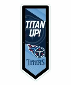 Buy 😉 Evergreen Tennessee Titans 'Titan Up' LED Pennant Wall Décor 💯