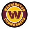 Buy 🥰 Evergreen Washington Commanders Round LED Wall Décor 🥰