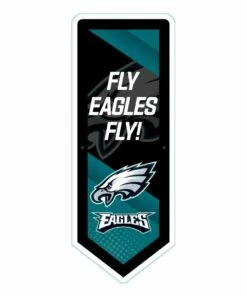 Brand new 😀 Evergreen Philadelphia Eagles 'Fly' LED Pennant Wall Décor 🔔