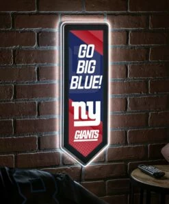 Wholesale 🎁 Evergreen New York Giants 'Go' LED Pennant Wall Décor 👏 -Outlet Evergreen Shop zu108815461 alt 1 tm1662730548