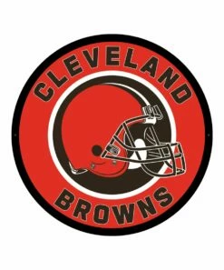 Cheap 👏 Evergreen Cleveland Browns Round LED Wall Décor 🤩