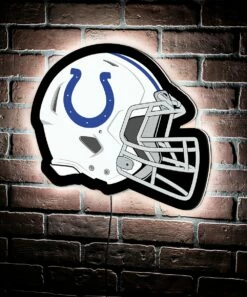 Wholesale 🛒 Evergreen Indianapolis Colts Helmet LED Wall Décor 🎁 -Outlet Evergreen Shop zu108815487 alt 2 tm1662749265