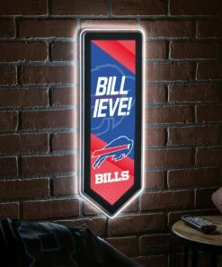Buy ✨ Evergreen Buffalo Bills 'Billieve' LED Pennant Wall Décor ⌛ -Outlet Evergreen Shop zu108815510 alt 2 tm1662749265