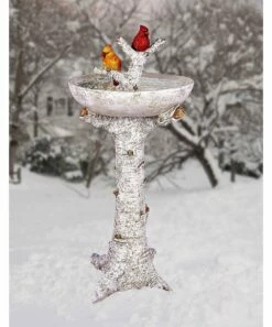 Best Sale ⌛ Evergreen White Birch Tree Birdbath 🔥 -Outlet Evergreen Shop zu109408480 alt 1 tm1667859988