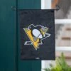 Best deal ⌛ Evergreen Pittsburgh Penguins Logo Outdoor Flag 💯