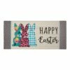 Cheap 👍 Evergreen Blue & Gray 'Happy Easter' Switch Doormat ⭐