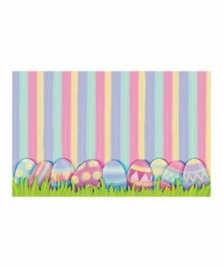 Wholesale ✔️ Evergreen Dusty Rose & Soft Blue Easter Eggs Layering Mat 🛒