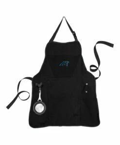 Flash Sale 🌟 Evergreen Carolina Panthers Black Grill Apron 🔔