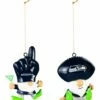 Best Pirce ⭐ Evergreen Seattle Seahawks Navy Gnome Ornament - Set Of Two 😍