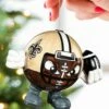 Buy 🧨 Evergreen New Orleans Saints Black & Gold Ball Head Ornament 💯