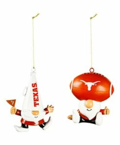 Outlet ❤️ Evergreen Texas Longhorns Gnome Fan Ornament Set 🤩