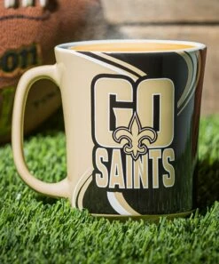 Cheapest 🌟 Evergreen New Orleans Saints Ceramic Mug & Gift Box 🎁 -Outlet Evergreen Shop zu110338381 alt 3 tm1667580706