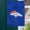 Best deal 🤩 Evergreen Denver Broncos Appliqué Garden Outdoor Flag 🛒