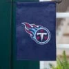 Deals 😀 Evergreen Tennessee Titans Appliqué Garden Outdoor Flag 👏