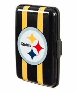 New 🧨 Evergreen Pittsburgh Steelers Hard Case Wallet 🧨