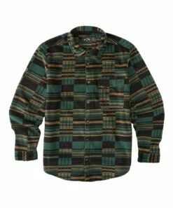 Outlet 🎉 Billabong Evergreen Furnace Flannel Button-Up - Men 🎁 -Outlet Evergreen Shop zu110874212 alt 3 tm1671545647